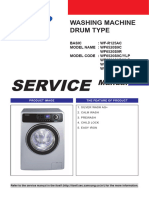 Samsung Wf-F125av Wf7452s9r Wf7450s9c-Ylp Wf7452s9r Wf7452s9c Wf7450s9c-Ylw Washing Machine