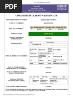 Print - Udyam Registration Certificate MOHIT