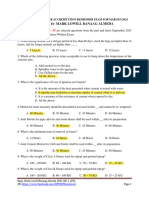 March 2024 ME Refresher Exam With Answer