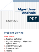 Algorithms Analysis