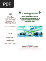 Shanlax International Journal of Management