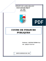 Finances Publiques Par Guy Pascal Matona