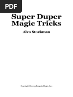 Alvo Stockman - SuperDuperMagicTricks