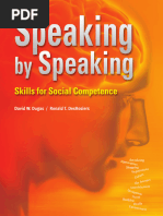 Speaking by Speaking