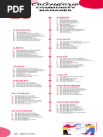 Calendario Community Manager 2023 - Cyberclick