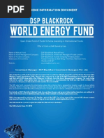 World Energy Fund: DSP Blackrock