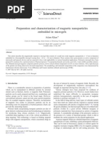 Preparation and Characterization of Magnetic Nanoparticles Embedded in Microgels