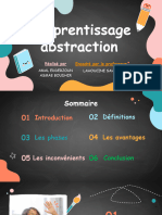 Le Modéle de L'apprentissage Abstraction Exposé