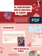 Toma Envio y Envio de Muestras de Sangre