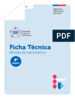 Ficha Tecnica Matematica Diagnostico 2024 8 Basico