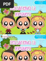 Proyecto 13 Descubriendo La Primavera Educadorassos Editable