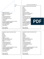 Lista de Utiles 1 C