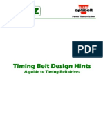 Timing Belt Design Hints