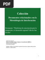 Plataforma de Concertación para La Integración y El Desarrollo Regional