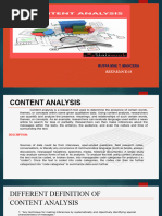 Content Analysis