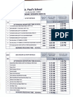 SPS Senior School Bus Time (2024-25) Wef. 01-Apr-24