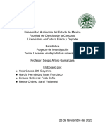 Proyecto Final Estadística, Media, Desviación Esándar e Histogramas