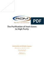 Purification of Inert Gases