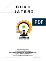 Buku Materi Sidparcab 2024