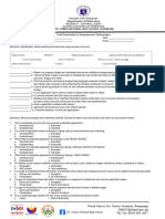 Final Examination in E TECH