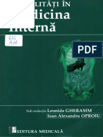 Medicina Internă: Leonida GHERASIM Loan Alexandru OPROIU