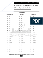 AIATS For First Step JEE (ADV) - Phase-1&2 Test-3A-P2 Code-B Sol 10-03-2024