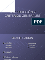 Introducción y Criterios Generales