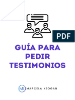 Guia para Pedir Testimonios