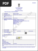 GST Certificate - Transit Point