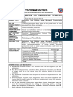 2024 TECHNOLYMPICS Invitation Card Making Guidelines