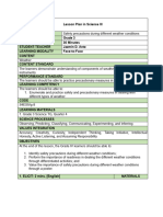 Science-4-Lp Safety Precaution Durin Gdifferent Weather Condition (7e's)