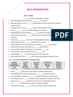 Quiz B2-C1 Vocabulary