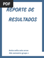 Reporte de Resultados Inmobiliaria Moderno Azul y Gris