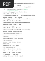 2021 Local 8th Grade With Answers