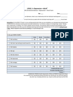 LEVEL 2-Depression-Adult (PROMIS Emotional Distress-Depression - Short Form)