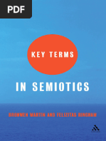 Bronwen Martin Felizitas Ringham, Key Terms in Semiotics