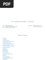 If o Condicional en Python - Año 2023