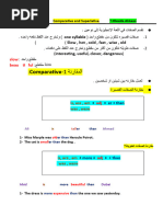 Comparatives and Superlatives