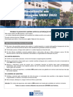 Residencia Enfermagem UERJ 2022