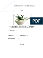 Proyecto El Mentol de Eucalipto Amigo