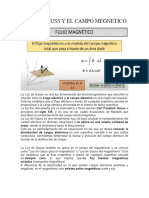 Ley de Gauss y Campo Magnetico