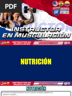 Clase 10 - Nutricion - Instructor de Musculación