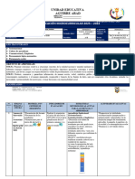 Planificación 9 Semanas 8VO Matemática