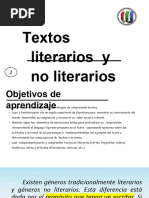 Textos Literario y No Literarios