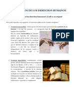 Construcción de La Ciudadanía e Identidad - 9. Fundamentos, Vigencia y Sujetos de Los Derechos Humanos