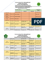 Jadwal Asesmen Dan Jadwal Pengawas AM-1