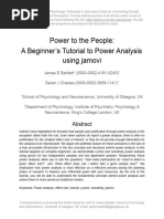 Power To The People Manuscript