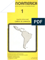 Bolívar - Carta de Jamaica