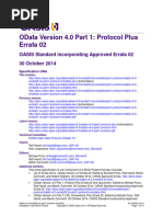 Odata v4.0 Part1 Protocol