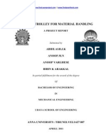 Robotic Trolley For Material Handling-Full Project